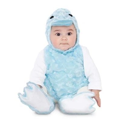 Imagen de My Other Me Generique Disfraz Patito Peluche Azul 7 12 Meses