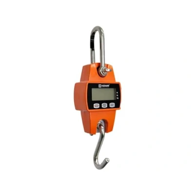 Imagen de Báscula de Gancho, Gancho 300 kg/660 lb, Precisión +/ 50g, Pantalla Digital, Tara, Electrónica, Alimentación 3x AA, Tiempo funcionamiento hasta 150h, HDWR wagPRO H300
