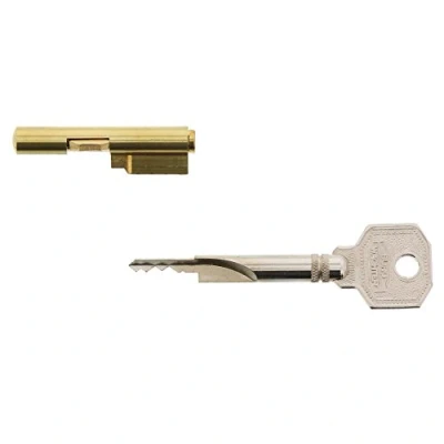 Imagen de Burg Wächter E 6/2 SB Bloqueador de ojo cerraduras embutir seguridad para puerta habitación, Oro, 6 mm