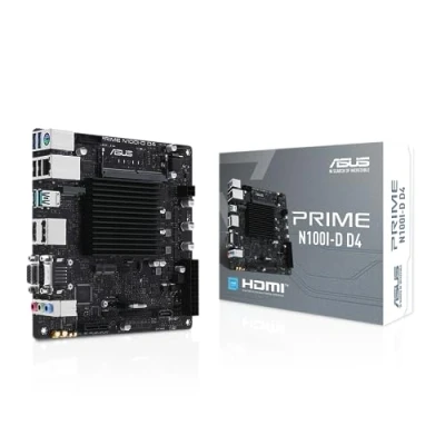 Imagen de ASUS Prime N100I D D4 Placa Base Intel N100 (procesador N100, PCIe 3.0, USB 3.2 Gen 2, M.2, DDR4)