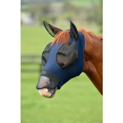 Imagen de Weatherbeeta ComFiTec Fly Mask Deluxe Bug Eye Saver with Ears and Nose