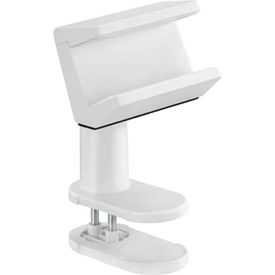 Imagen de InLine® Abrazadera de Mesa giratoria para regleta regleta, Color Blanco