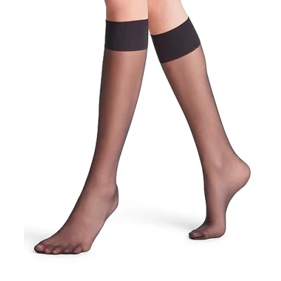 Imagen de FALKE Pure Matt 20 DEN W KH transparente unicolor 1 par, Calcetines largos Mujer, Negro (Black 3009) nuevo ecológico, 39 42
