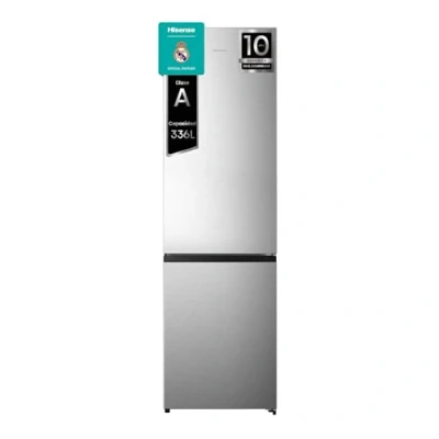 Imagen de Frigorífico combi Hisense RB440N4ACA, No Frost, 201.7 cm, 336 l, Multi Air Flow. Motor Inverter, Inox