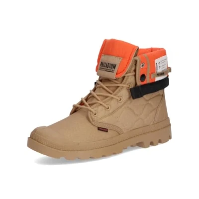 Imagen de Palladium Baggy Requilted Unisex Botines con cordones, Talla: 37, Caramel Zapatos
