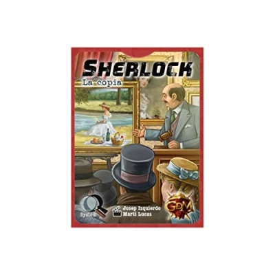 Imagen de GDM Sherlock: La Copia. Serie Q6 Juego de Mesa Medium Deduction Game 1 A 8 Jugadores Partir años. 60 min.