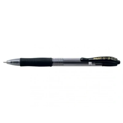 Imagen de Pilot Lote de 6 bolígrafos Grip Gel G2 10 negro