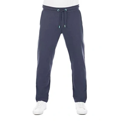 Imagen de riverso RIVGuido Pantalones de chándal para Hombre, Deporte, Ocio, Regulares, Monocolor, Bolsillos Largos, algodón, Azul Marino, XXXXXL