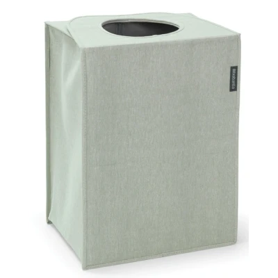 Imagen de Brabantia Bolsa para la ropa sucia Rectangular Plegable en parte superior apertura de caída rápida Espacio eficiente Fácil descargar Gran Verde 55L