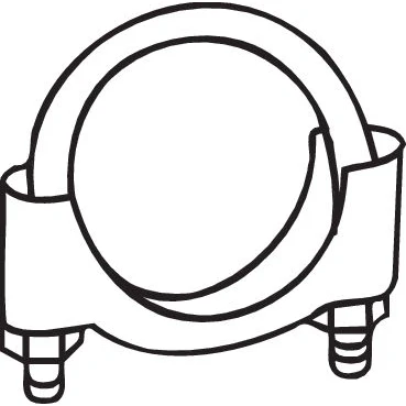 Imagen de BOSAL 250 950 Pieza de fijación, sistema escape 50