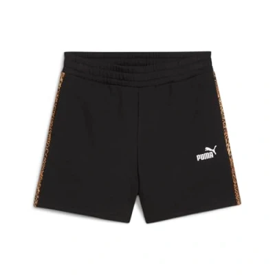 Imagen de Puma Graphic Animal Shorts Pantalón corto de deporte, Mujer, Talla: Medium, Black