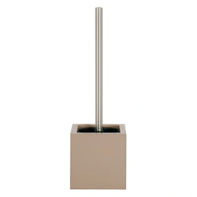 Imagen de MSV MS1178 Escobilla de baño, MDF y acero inoxidable, color beige