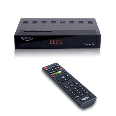 Imagen de XORO HRT 8770 Twin Combo DVB C/DVB T2 FullHD, Sistema de descifrado TV Freenet Integrado, sintonizador (Dos Piezas recepción), PVR Ready, Timeshift