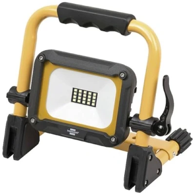 Imagen de Brennenstuhl foco LED de batería recargable JARO 1010 MA/Luz trabajo 10W para uso exterior (potente 1100lm, carga USB C, luz regulable en 3 niveles, iluminación hasta 12h, IP54)
