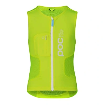 Imagen de POC Pocito Vpd Air Vest Casco de esquí para niños, Fluorescent Yellow/Green, M