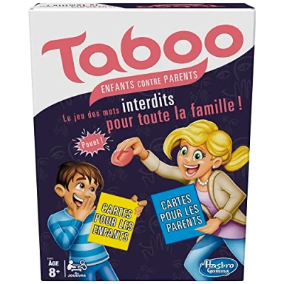 Imagen de Hasbro Tabu Enfant vs Parents Edition FR Juguetes, Multicolor (315 E4941101)
