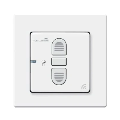 Imagen de Schellenberg 20035 Interruptor de persiana enrollable por radio, empotrado, blanco