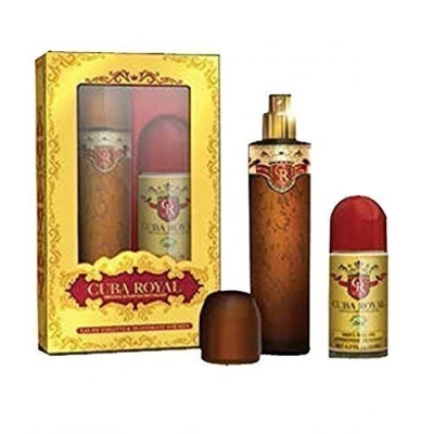 Imagen de CUBA PARIS ROYAL EDT SET 100 ML + ROLL ON 50