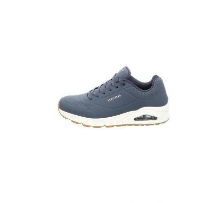 Imagen de Skechers Uno Stand On Air, Zapatillas Hombre, Navy Durabuck Trim, 44 EU