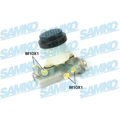 Imagen de SAMKO P20205 Cilindro Maestro de Freno 23,81mm Aluminio 10 X 1 (4)