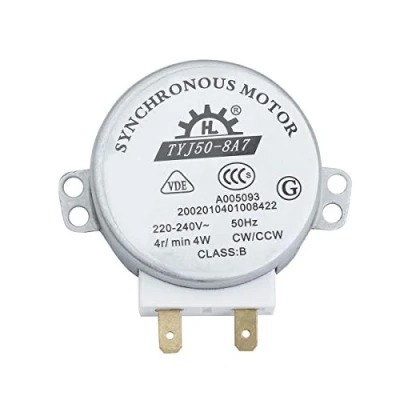 Imagen de Tinksky TYJ50 8A7  Motor giratorio síncrono para microondas CA 220V 240V, 4 rpm, 4W CWCCW