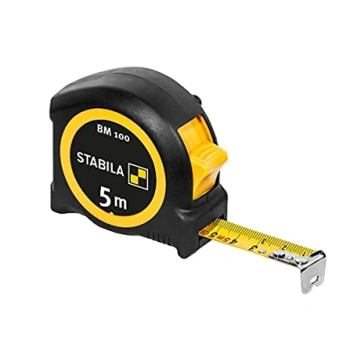 Imagen de STABILA Flexómetro BM 100 de 5 m. Escala métrica.