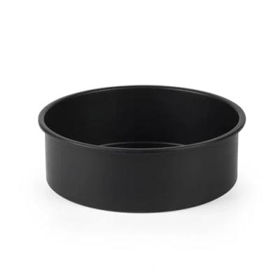 Imagen de Salter BW12551EU7 Juego de moldes para hornear 3 redondos antiadherentes, aptos horno hasta 220C, profundos y con bordes rectos, 12/16/21 cm, negro