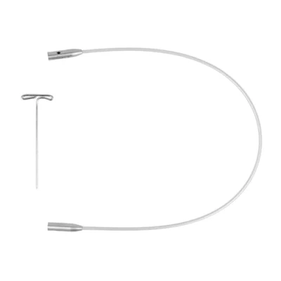 Imagen de CHIAOGOO Twist SWIV360 Acero Plata (Grande, 20cm) Cable Intercambiable 1 Set