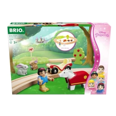 Imagen de BRIO Set de Animales la Princesa Disney Blancanieve, Edad Recomendada 36 + Meses