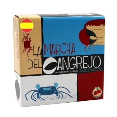 Imagen de 2Tomatoes Games La Marcha del Cangrejo Juego de Mesa Cooperativo 2 Jugadores Idioma: Español Temática: Animales Marítimo