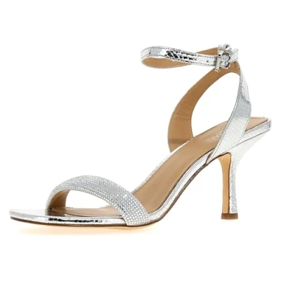 Imagen de Michael Kors Carrie Sandalias, Mujer, Talla: 40, Silver Zapatos