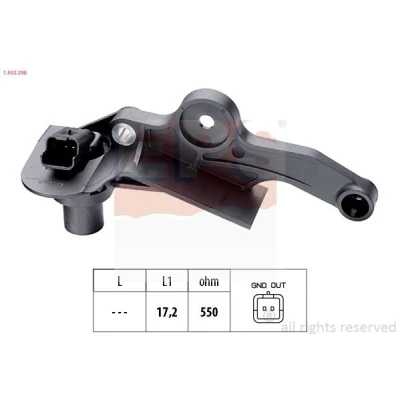 Imagen de EPS 1.953.298 Sensor de Cigueñal Made in Italy OE Equivalent PEUGEOT: 206 Hatchback, 307 SW, 306 CITROËN: Saxo Xsara Picasso