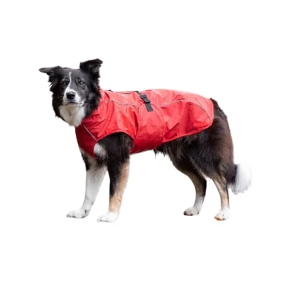 Imagen de TRIXIE Impermeables Impermeable Vimy, XS, 30 cm, Rojo