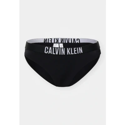 Imagen de Calvin Klein Braguita de Bikini para Mujer con Logo Tipo, Negro (Pvh Black), XS