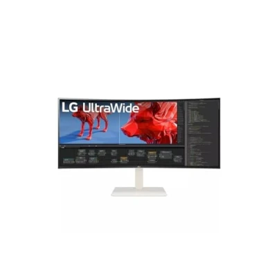 Imagen de LG 38WR85QC W Monitor Ultrawide WQHD+ (3840x1600), Panel Curvo, Pantalla IPS, 144Hz, 21:9, Display, HDR600, USB C, HDMI 2.1, Blanco