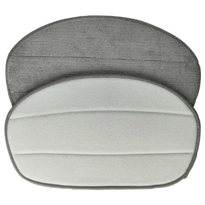 Imagen de vhbw 2X paño Limpieza Compatible con Leifheit CleanTenso Limpiador a Vapor, mopa Vapor Microfibra, Gris