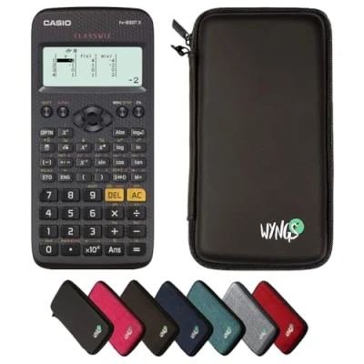 Imagen de CALCUSO Paquete Básico Negro con Calculadora Casio FX 83GT X (Inglés)