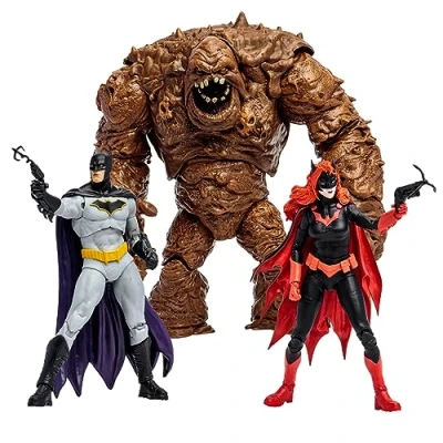 Imagen de McFarlane Toys DC Multiverse Clayface Batman &amp; Batwoman 3pk, etiqueta dorada, exclusivo de Amazon