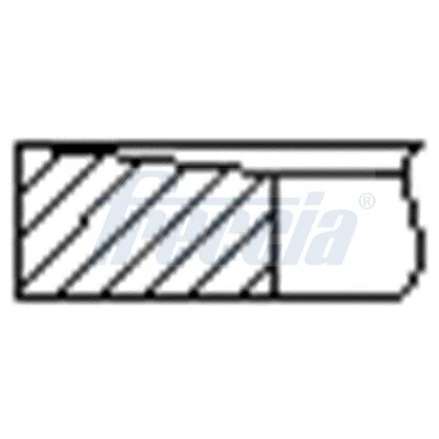 Imagen de FRECCIA FR10 108700 Juego de Segmentos Pistón 83 MERCEDES BENZ: Viano, Clase C Berlina, ML