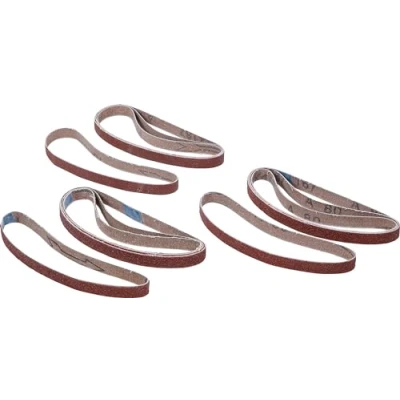 Imagen de BGS 8853 1 Juego de bandas lijar para 10 mm x 330 K 60 80 120 12 piezas