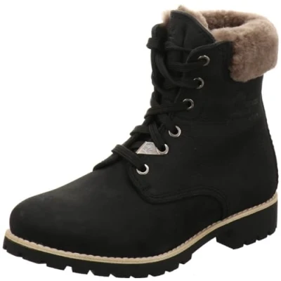 Imagen de Panama Jack 03 Igloo, Botas Militar Mujer, Negro (B39 Nobuck Negro), 39 EU