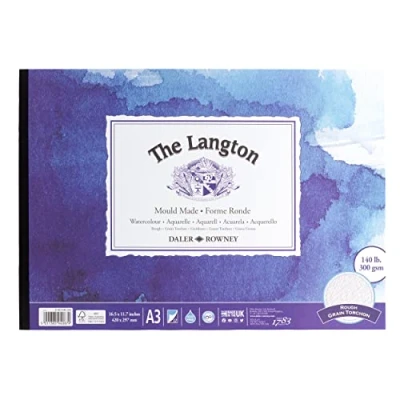 Imagen de Langton WC Rough Pad A3 300G 12SH Color blanco cuaderno y block