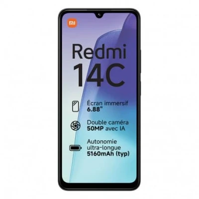 Imagen de Xiaomi Redmi 14C Smartphone, 8GB RAM, 256GB Almacenamiento, Cámara Cuádruple, Pantalla de 6,43 Pulgadas (Green, 6+128G)