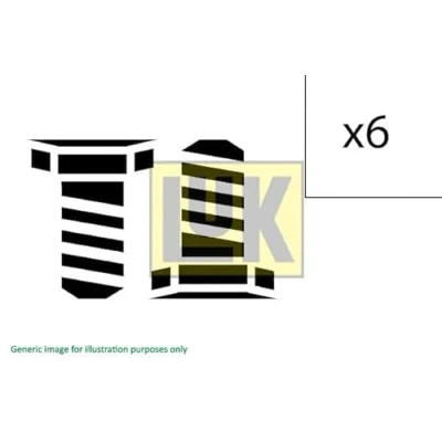 Imagen de LuK 411 0181 10 Juego de tornillos, embrague