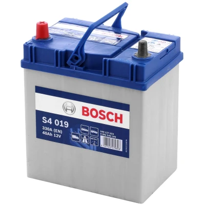 Imagen de BOSCH S4 0 092 S40 190 Batería de arranque 12V 40Ah 330A B00 SUZUKI: Samurai SUV Cabrio, Carry Furgón, SJ 410 SUV, DAEWOO: Matiz II Hatchback