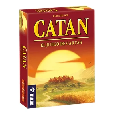 Imagen de Devir Catan el Juego de Cartas, Mesa, con Amigos, para Fiestas, Mesa 8 años