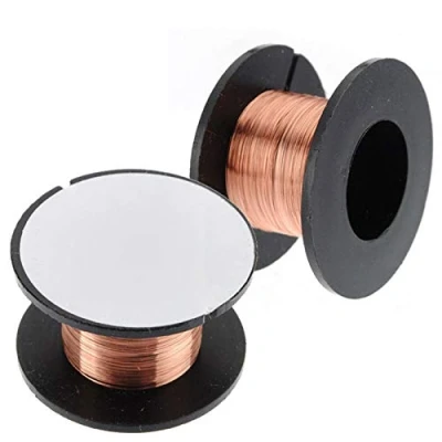 Imagen de Geeyu ZHaonan Alambre de Cobre 5pcs 0.1mm Soldadura PPA Reparación Esmaltada Reel Cable Línea Mosca Piezas Repuesto (Diameter : 5pcs)