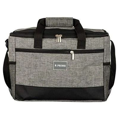 Imagen de B.PRIME Classic Bolsa Nevera de 20l I 36 x 26 22 cm Aislante para Picnic y Camping isotérmica el Aire Libre Viajes Compra Coche Deportes