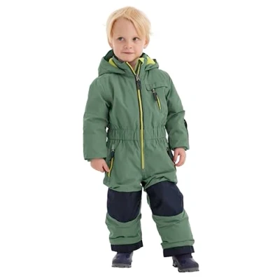Imagen de killtec firstinstinct by FISW 31 MNS ONPC Mono de esquí/Traje Nieve con Capucha, Impermeable, Forest Green, 110/116 cm Unisex Kids