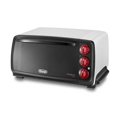 Imagen de De&#039;Longhi EO14552.W Horno eléctrico con 2 funciones de cocción, 1000 W, 14 L, acero inoxidable, plástico, blanco
